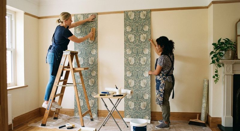 Hallway Wallpaper Installation in Denver County, CO
