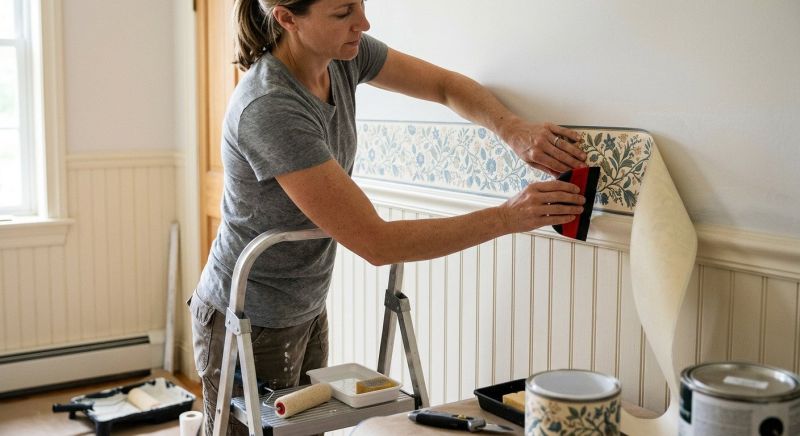 Kitchen Wallpaper Installation in Denver County, CO