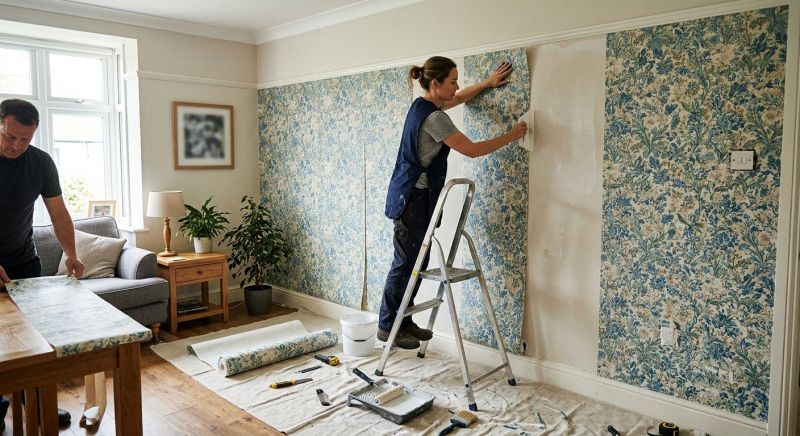 Office Wallpaper Installation in Roswell, GA