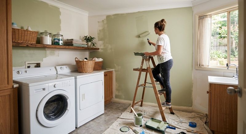 Closet Painting in Wilmington, NC