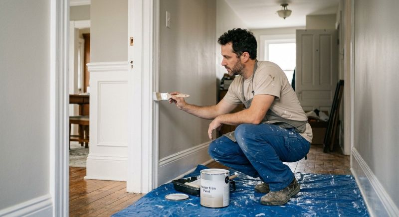 Door Trim Painting in Waco, TX