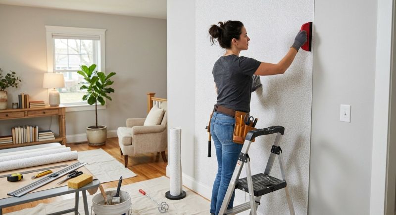 Kitchen Wallpaper Installation in Littleton, CO