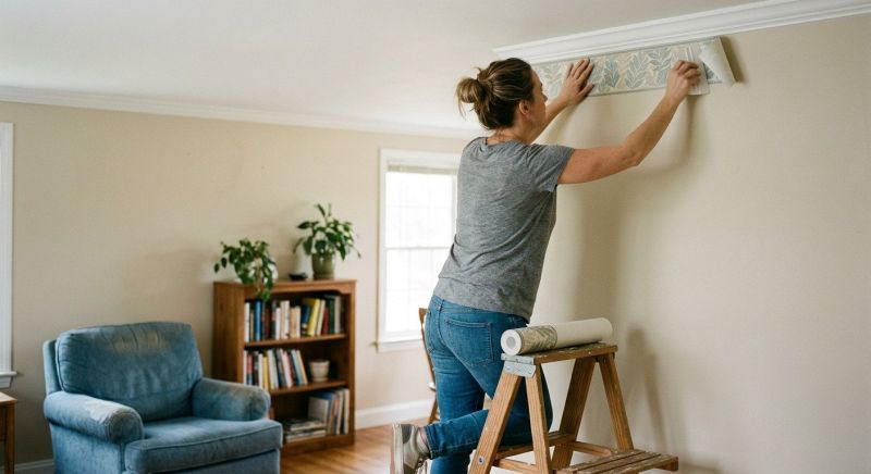 Wallpaper Border Installation in Kansas City, KS