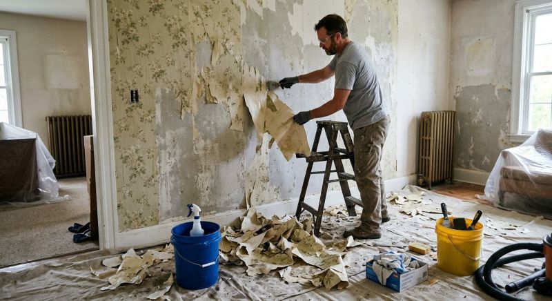 Wallpaper Removal Service in Roswell, GA