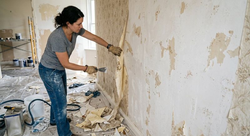 Wallpaper Removal Service in Roseville, CA