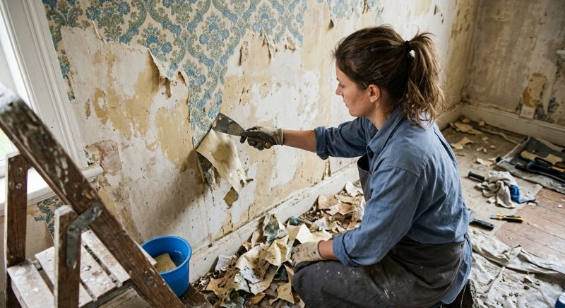 Wallpaper Stripping in Conroe, TX