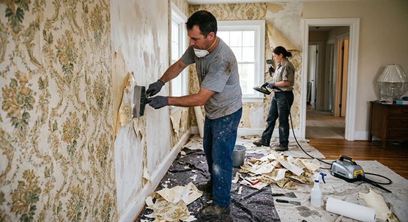 Wallpaper Stripping in Alpharetta, GA