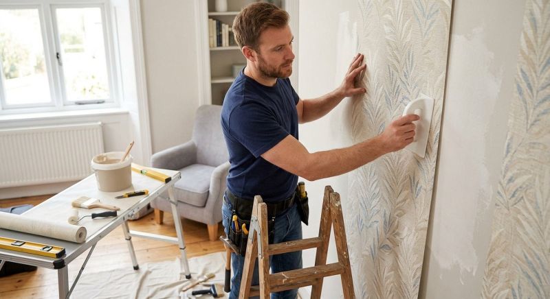Wallpapering Service in Roswell, GA