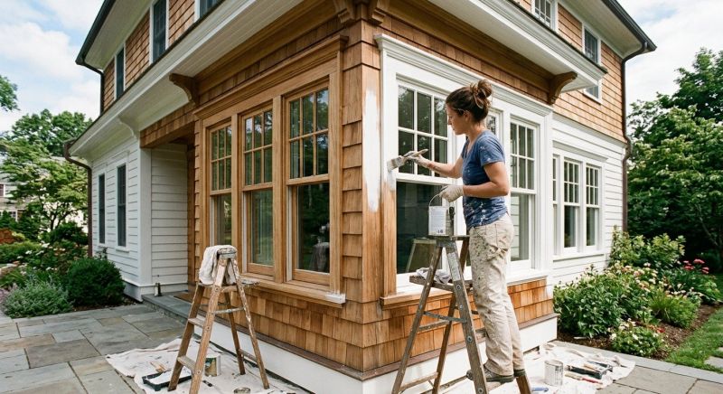 Woodwork Painting in Wilmington, NC